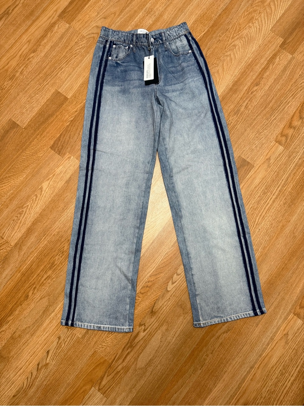 NWT MIRAMAR TERRY WIDE TRACK PANT, small - Picture 3 of 5